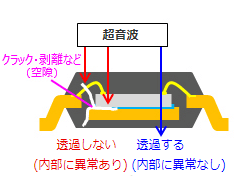 透過法の観察イメージ