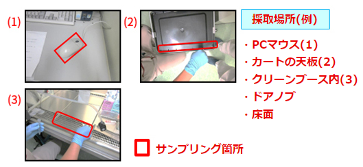 表面サンプリング