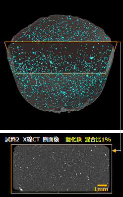 錠剤内部の3次元X線顕微鏡観察