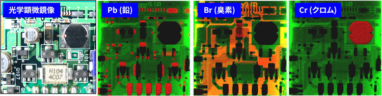 元素マッピング分析
